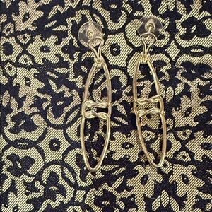 Kendra Scott Gold Oval Earrings